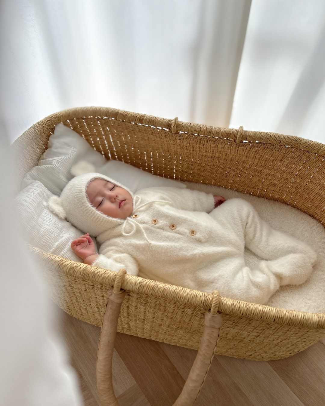 【新作 7日(金) 10:00 販売】ふわクマロンパース