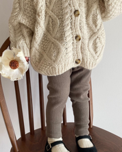 【新作 7日(金) 10:00 販売】ルーズニットカーディガン