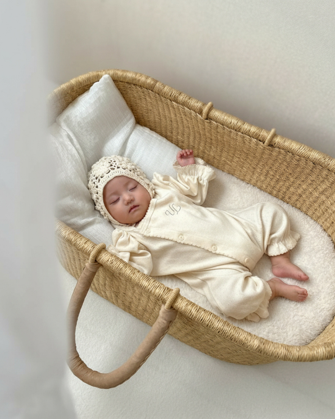 UL ORIGINAL：ニューボーンフリルカバーオール