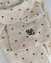 【新作 5/15(金) 10:00-販売】UL ORIGINAL：丸襟ドットロンパース