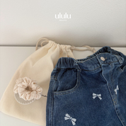 【SALE】リボン刺繍スカート