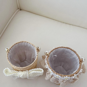 【SALE】パールバスケットバッグ