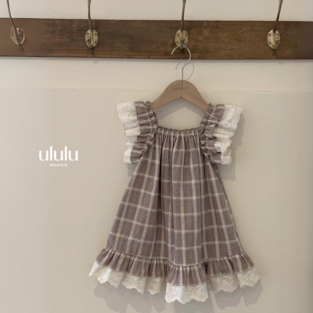 soorploom GOLDIE DRESS チェックワンピース3y soorploom GOLDIE DRESS チェックワンピース3y - メルカリ