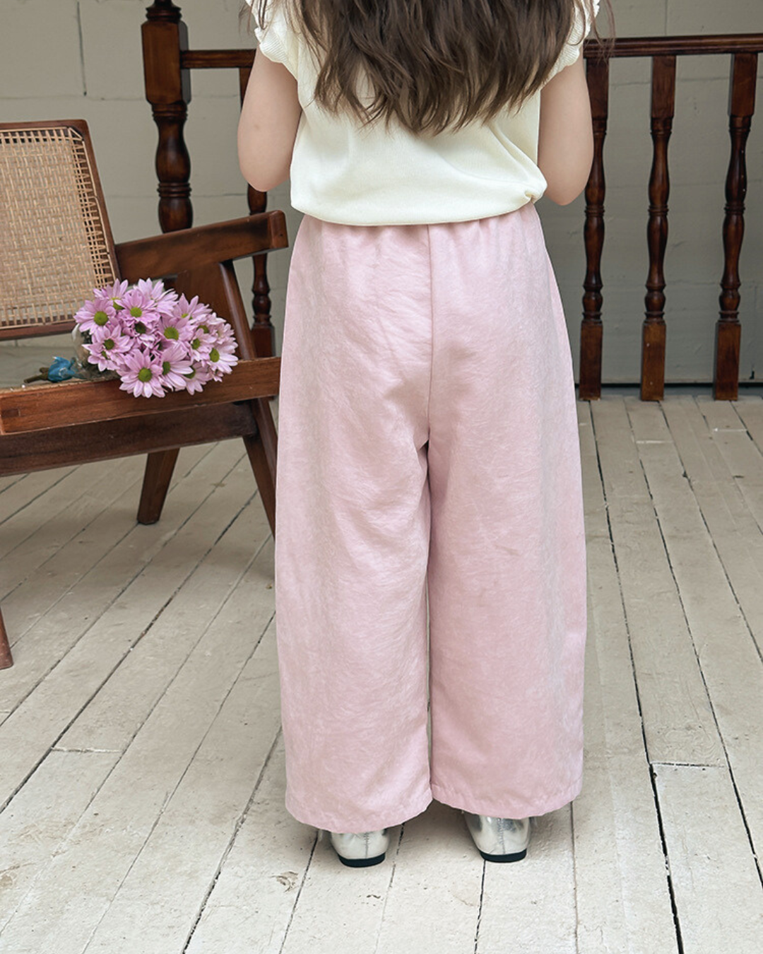 【SALE】コットンキャンディ ワイドパンツ