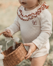 【新作】UL ORIGINAL：襟フリルロンパース