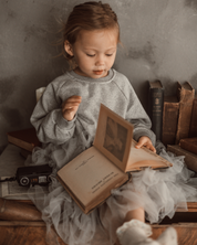 チュールフリルスウェットワンピース