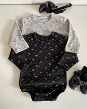 ベビーフラワーロンパース