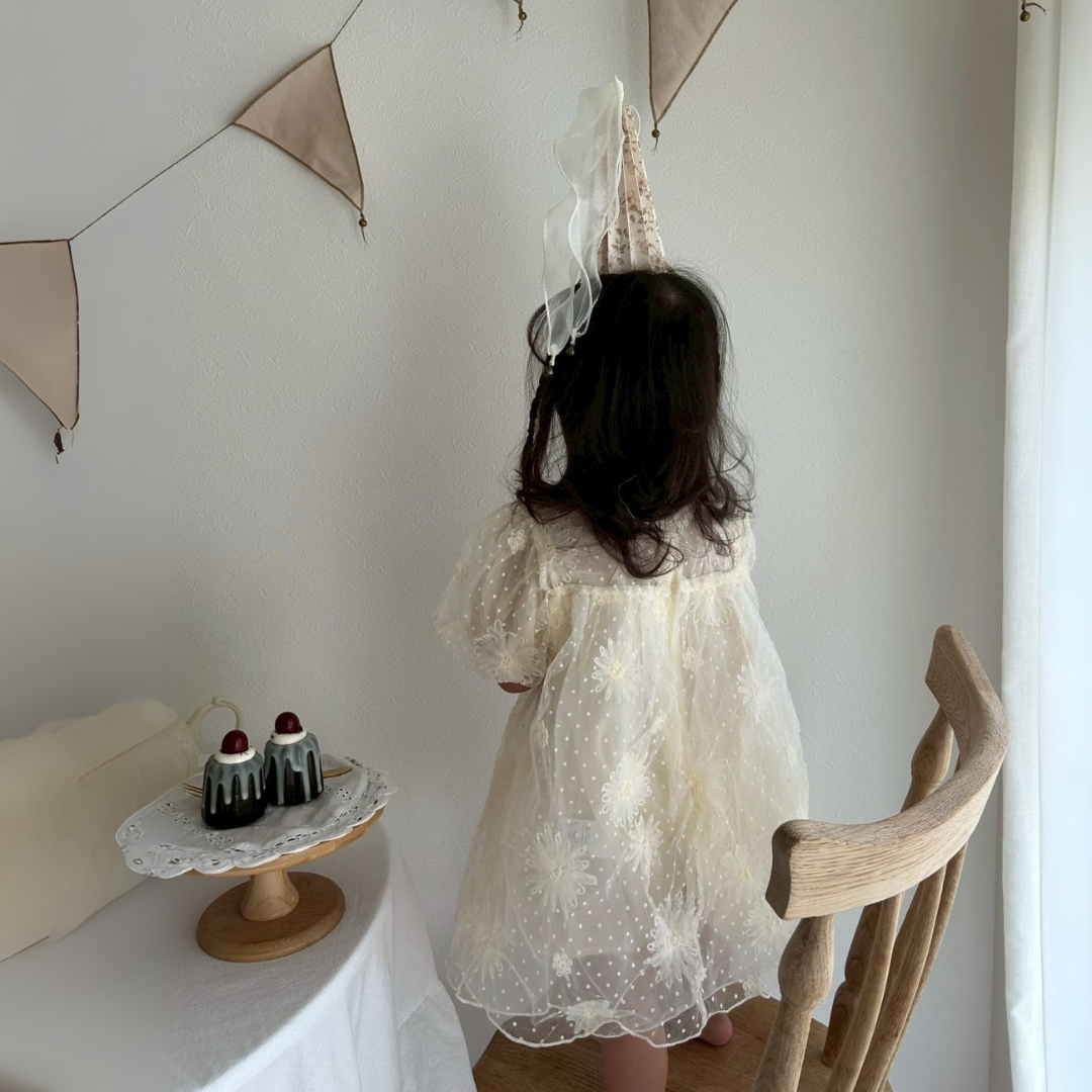 everlasting sprout 鳥の羽刺繍ワンピース everlasting sprout（エバーラスティングスプラウト）の