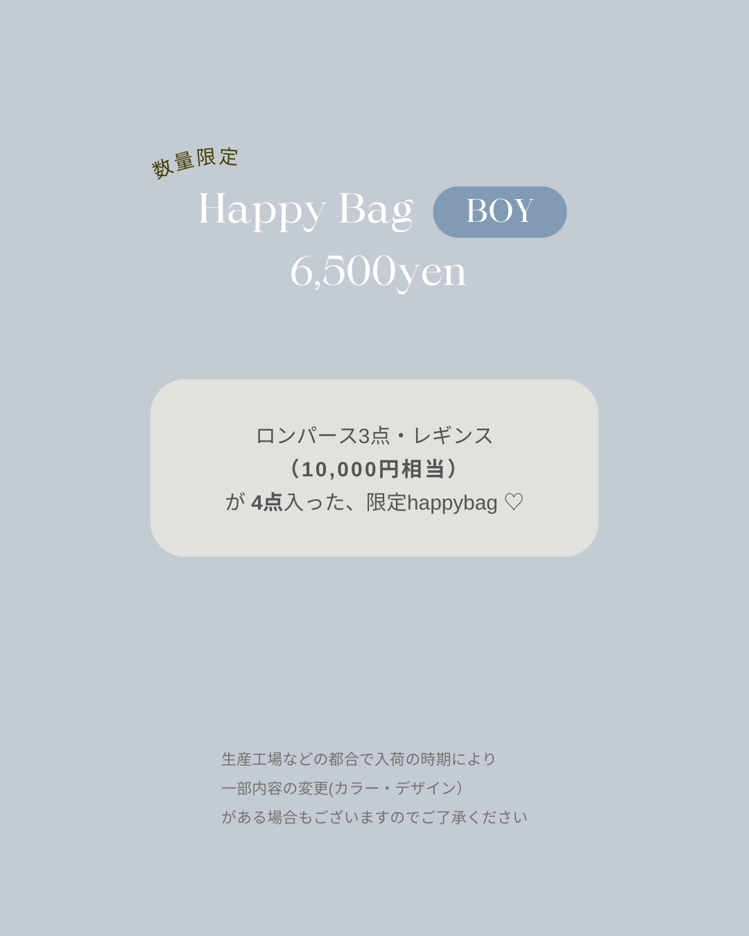 2025 Autumn ︴HAPPY BAG
