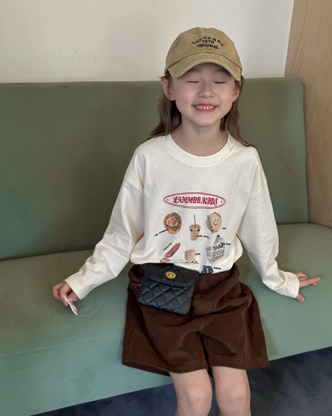 フードプリントロングT