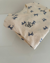 【新作】UL ORIGINAL：リボンロンパース(長袖)