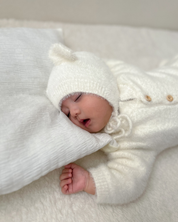 【新作 7日(金) 10:00 販売】ふわクマロンパース