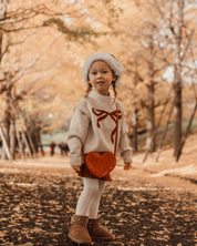 🎄Holiday Set – リボンニット＆チェックミニスカート