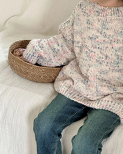 【新作 7日(金) 10:00 販売】ミックスカラーニット