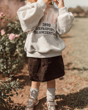 スコットランドロゴスウェット