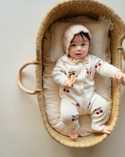 【新作】チェリーニットカバーオール