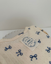 【新作】UL ORIGINAL：リボンロンパース(長袖)