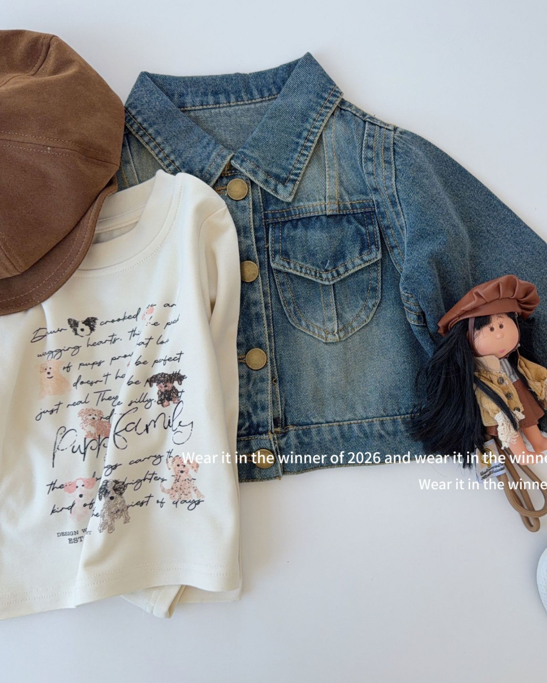 予約早割 10％OFF【新作 11日(金) 10:00 販売】パピープリントロングTシャツ