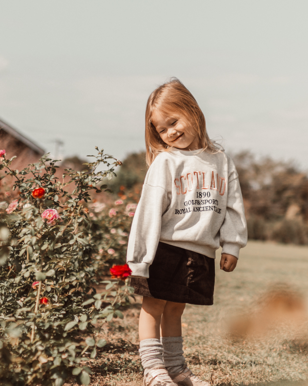 コーデュロイミニスカート