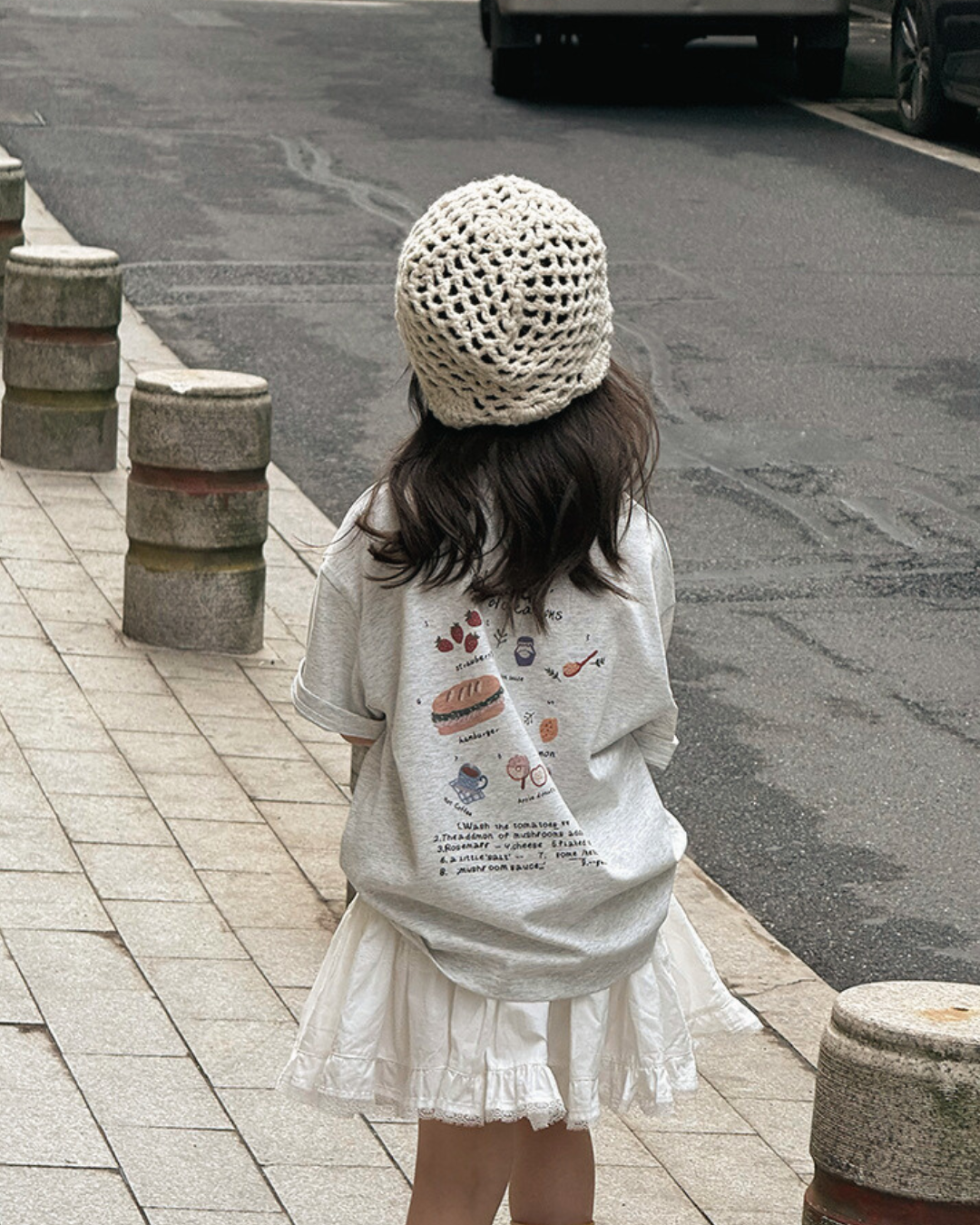 バックプリントtee