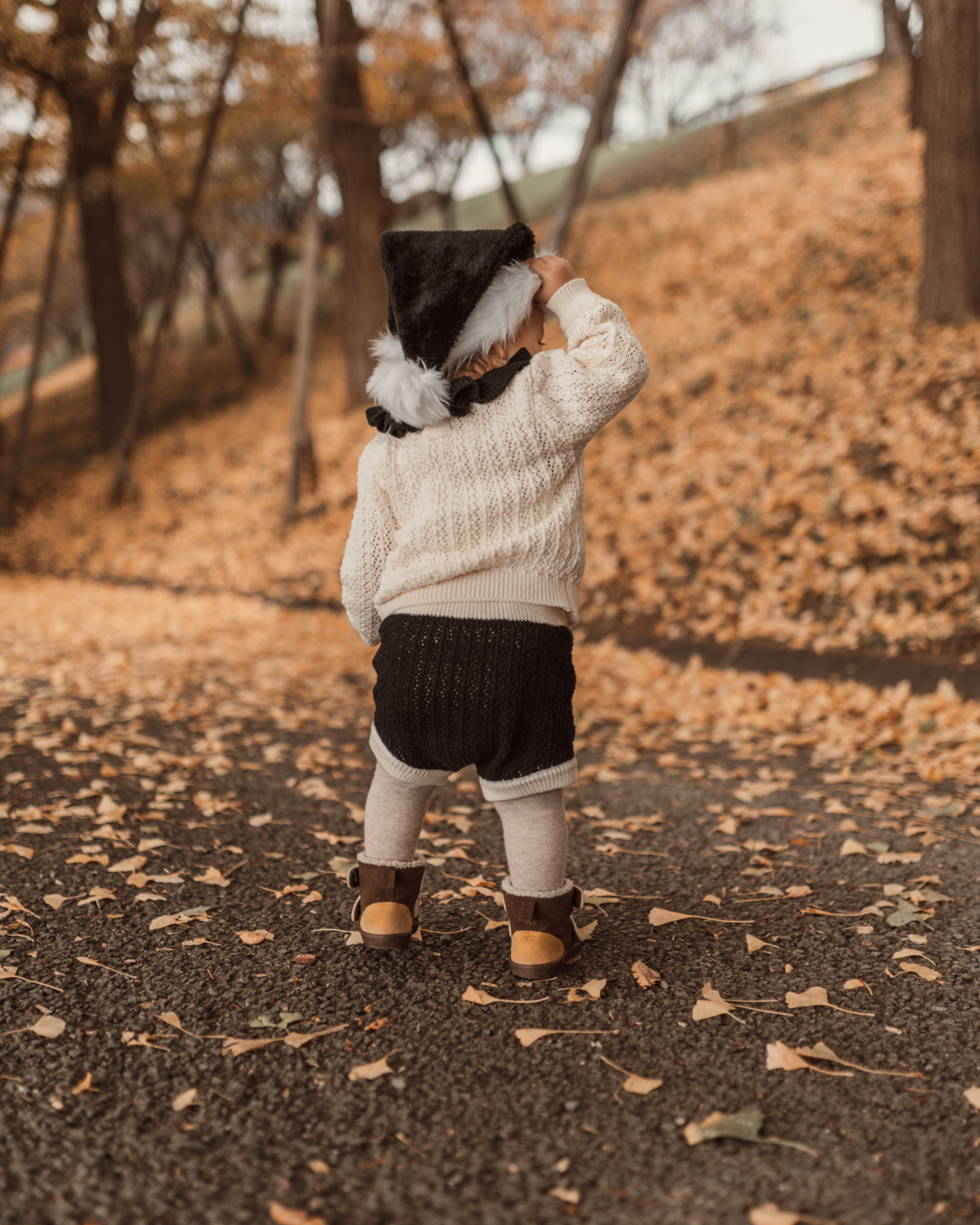 🎄Holiday Set – パフニット & カラーブロッサムセットアップ