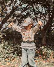 ギンガムハートキャップ