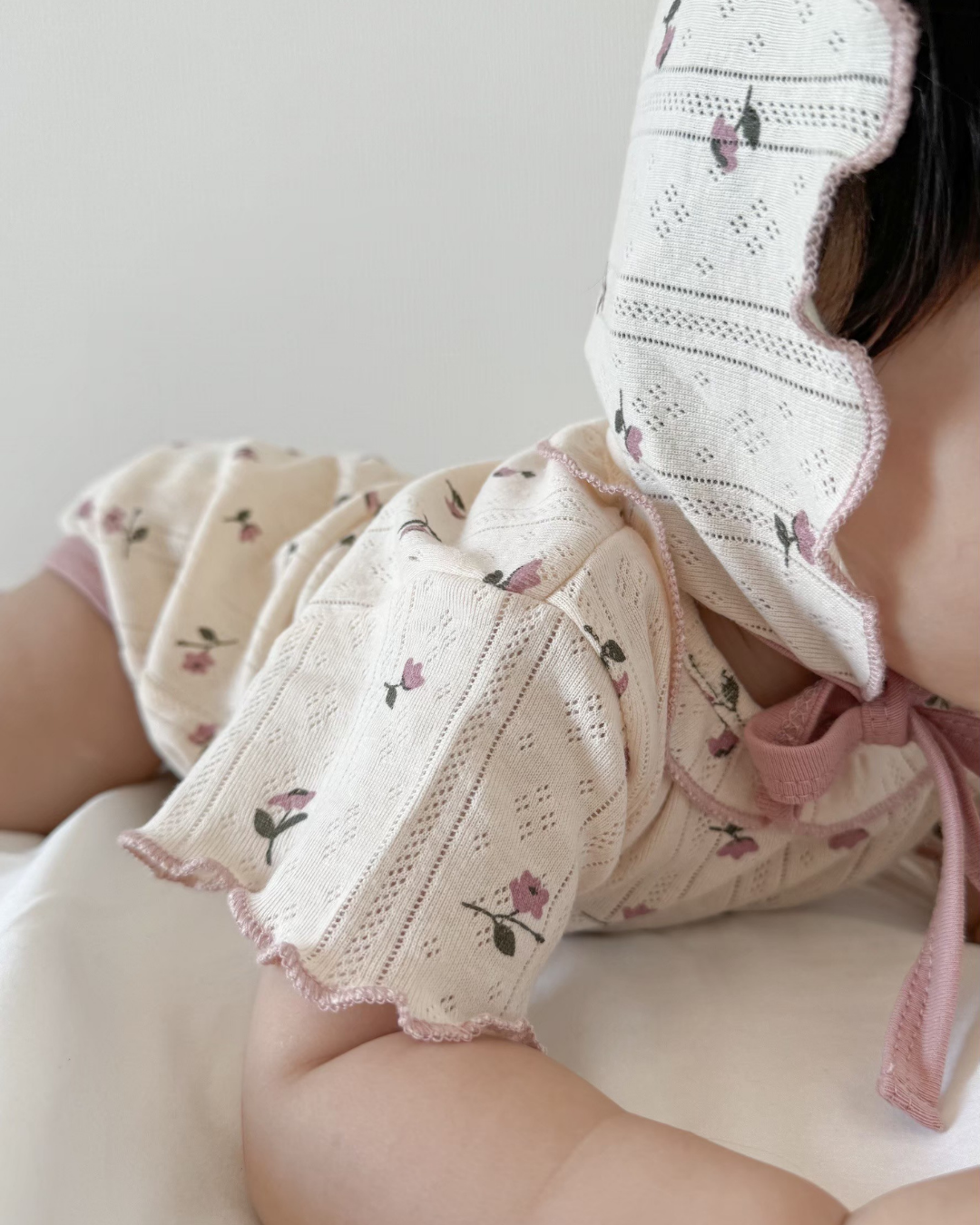 一部予約】フローラルメローロンパース – ululu