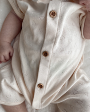 【予約  5/15(金) am10:00販売】セット：Heart rompers set