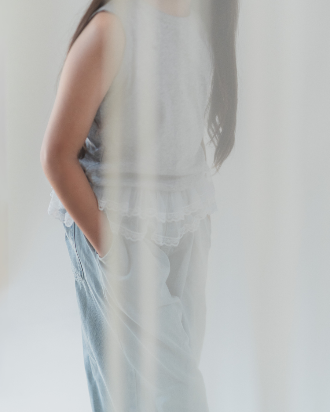 【SALE】ワイドデニムパンツ