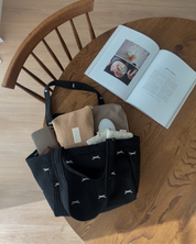 《 新作 28日(金) am10:00販売 》セット：ribbon bag × heart blanket set