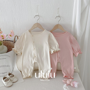 newborn frill coverall