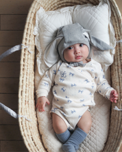 【新作】UL ORIGINAL：リボンロンパース(長袖)