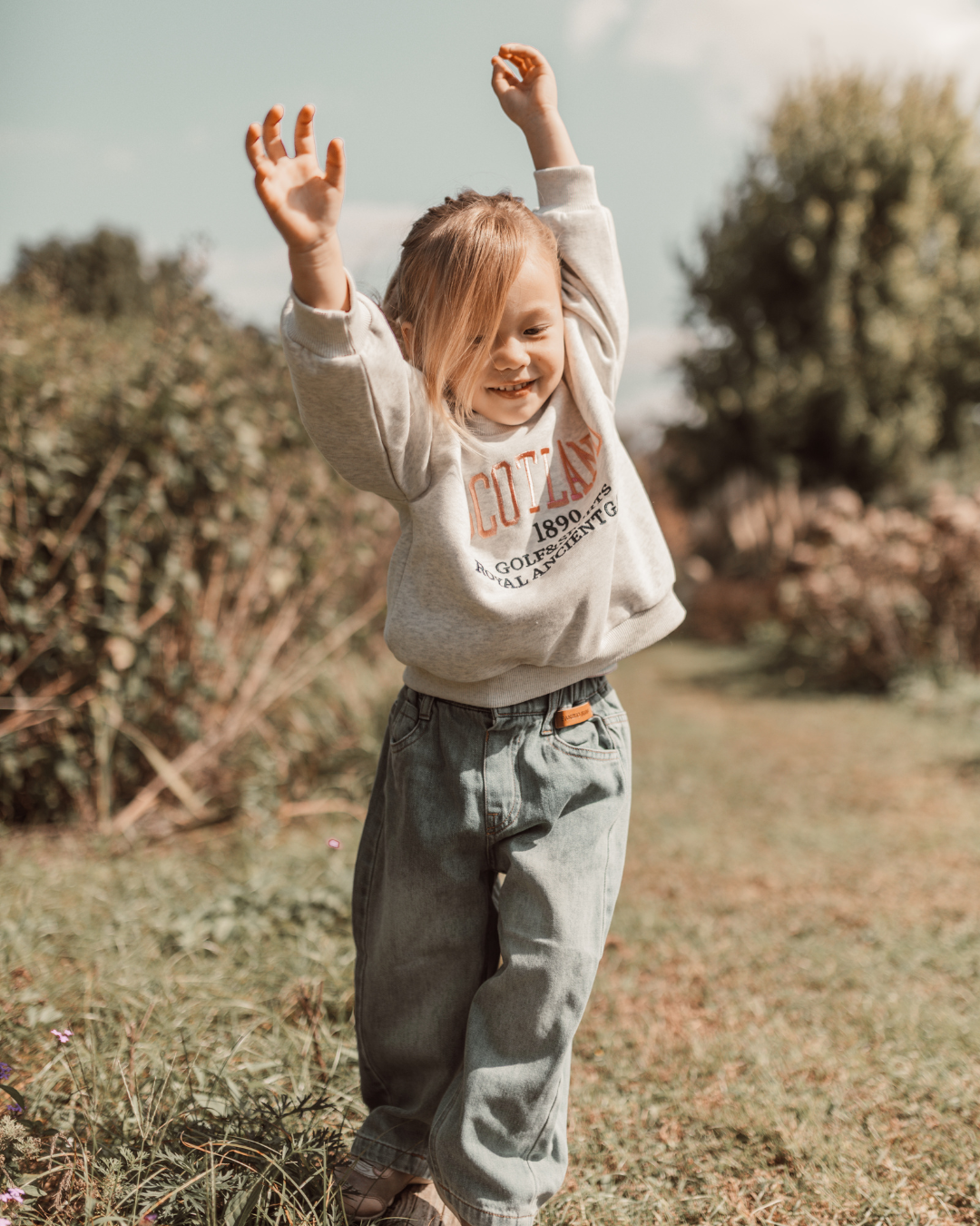 スコットランドロゴスウェット