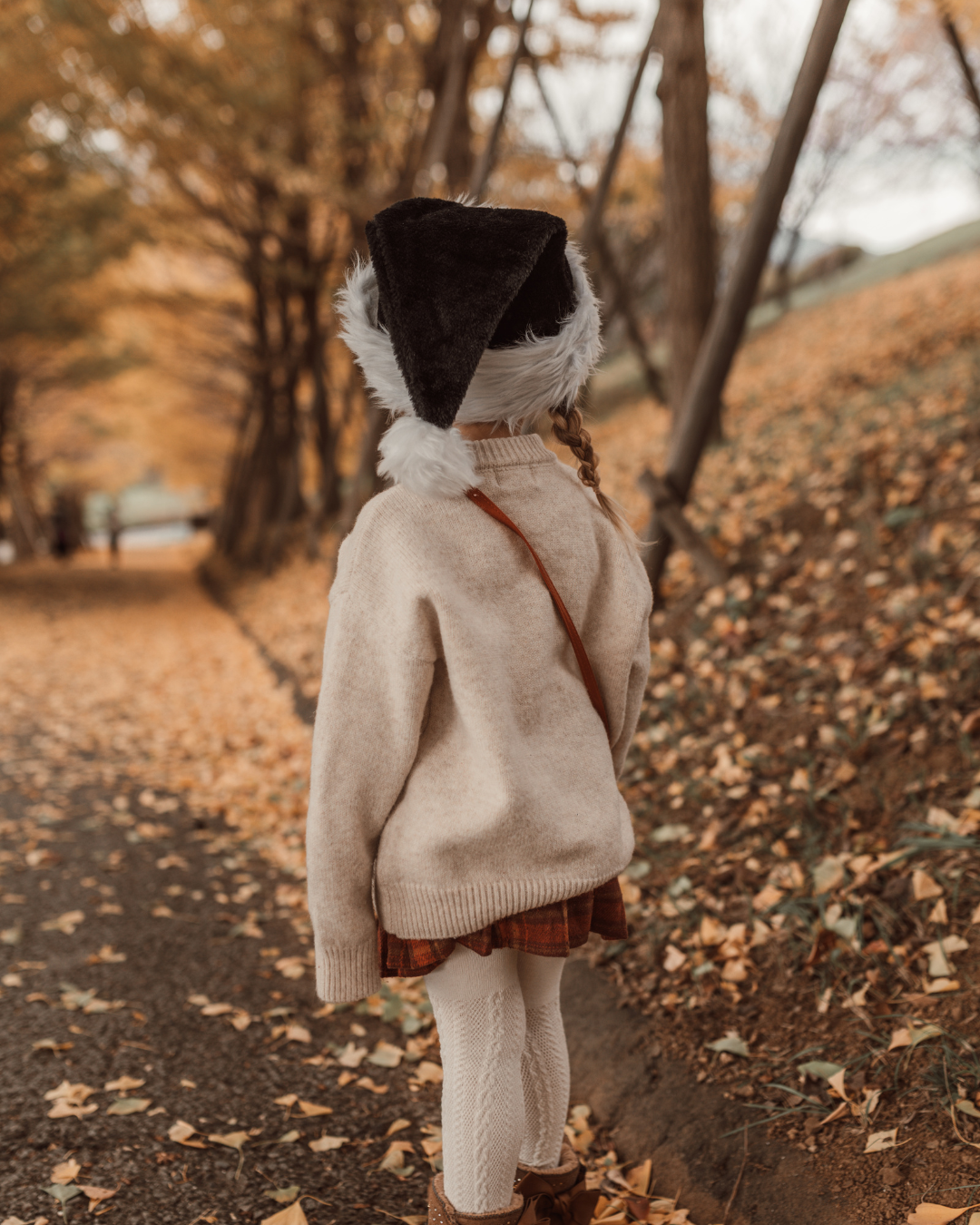 🎄Holiday Set – リボンニット＆チェックミニスカート