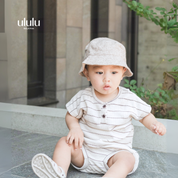 【SALE】ベビーストライプセットセット