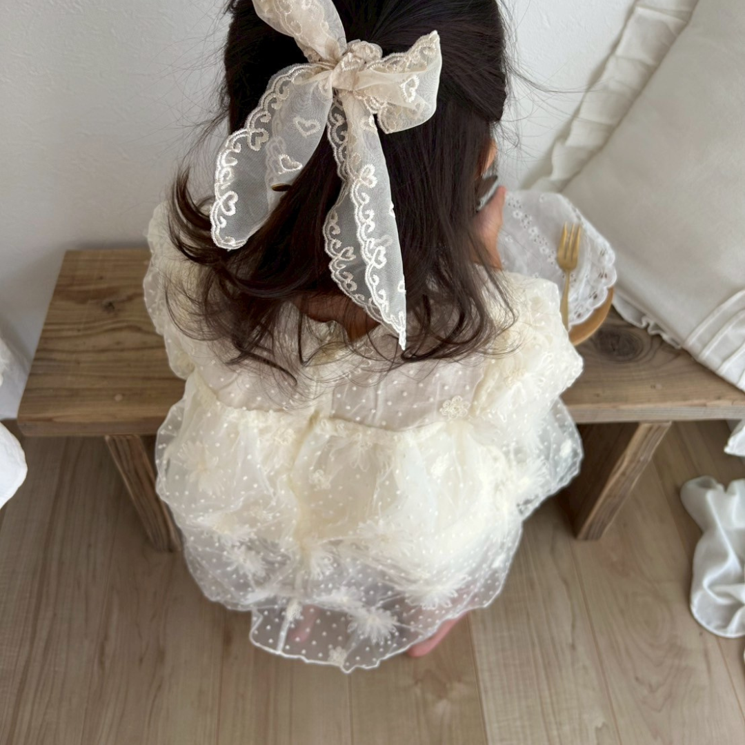 Giambatista Valli 定価30万 刺繍チュールフレアワンピース Giambatista Valli 定価30万 刺繍チュールフレアワンピース