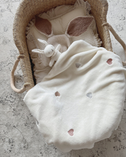 《 新作 28日(金) am10:00販売 》セット：ribbon bag × heart blanket set