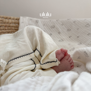 【新作】eyelet baby肌着