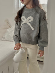 【新作 26日(金) am10:00販売】リボンニット