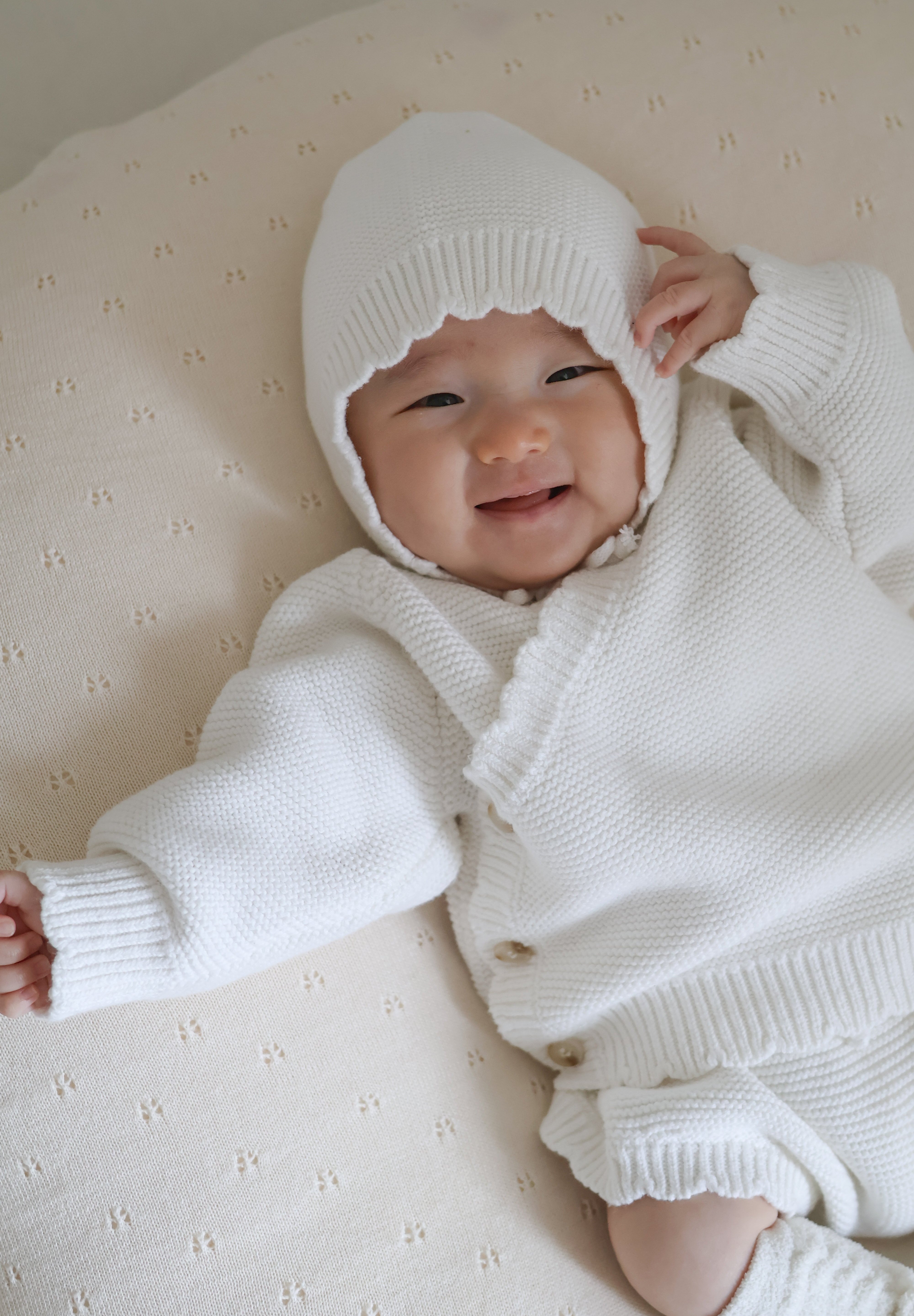 ミルキーニット ベビーセット