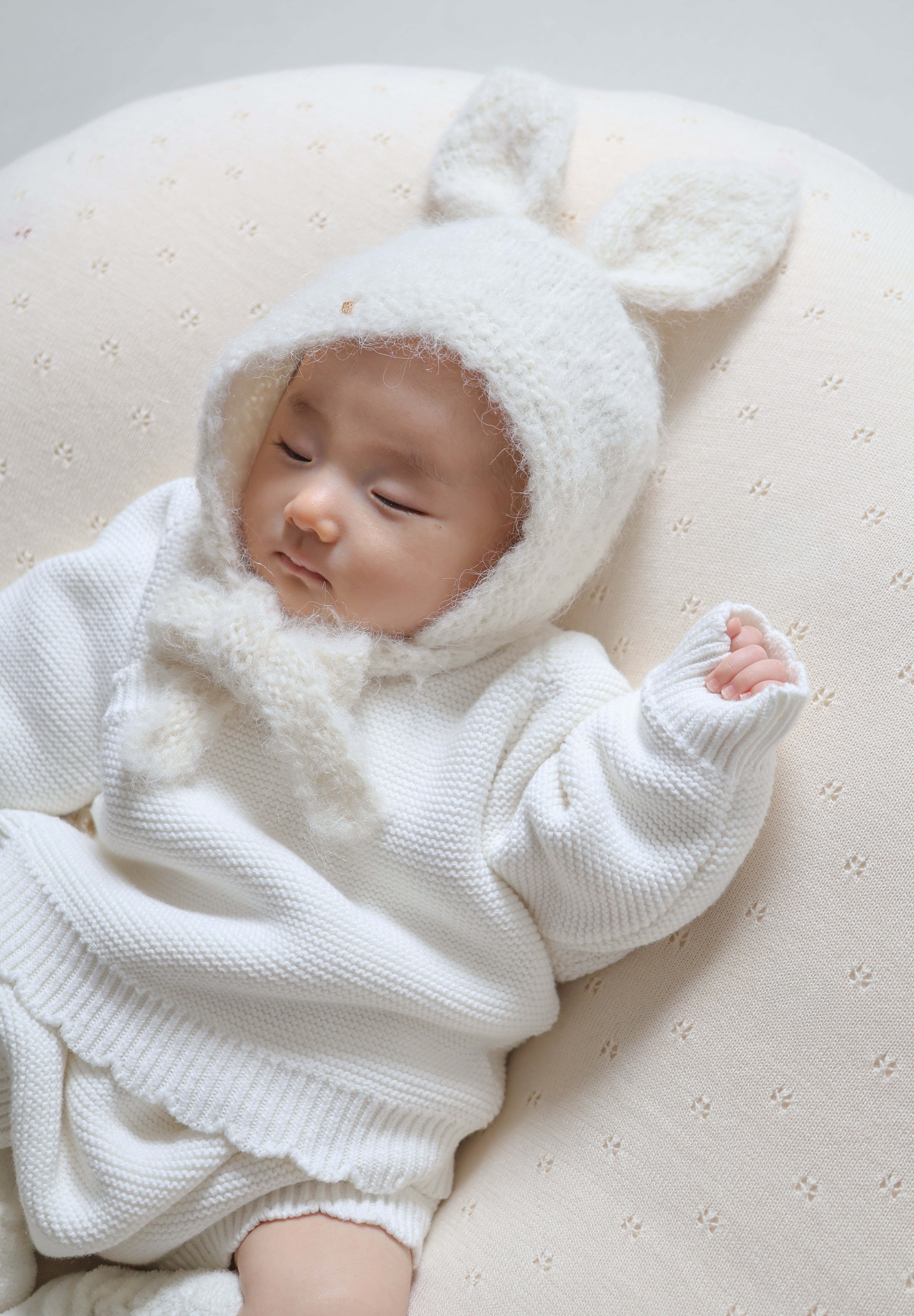 ミルキーニット ベビーセット