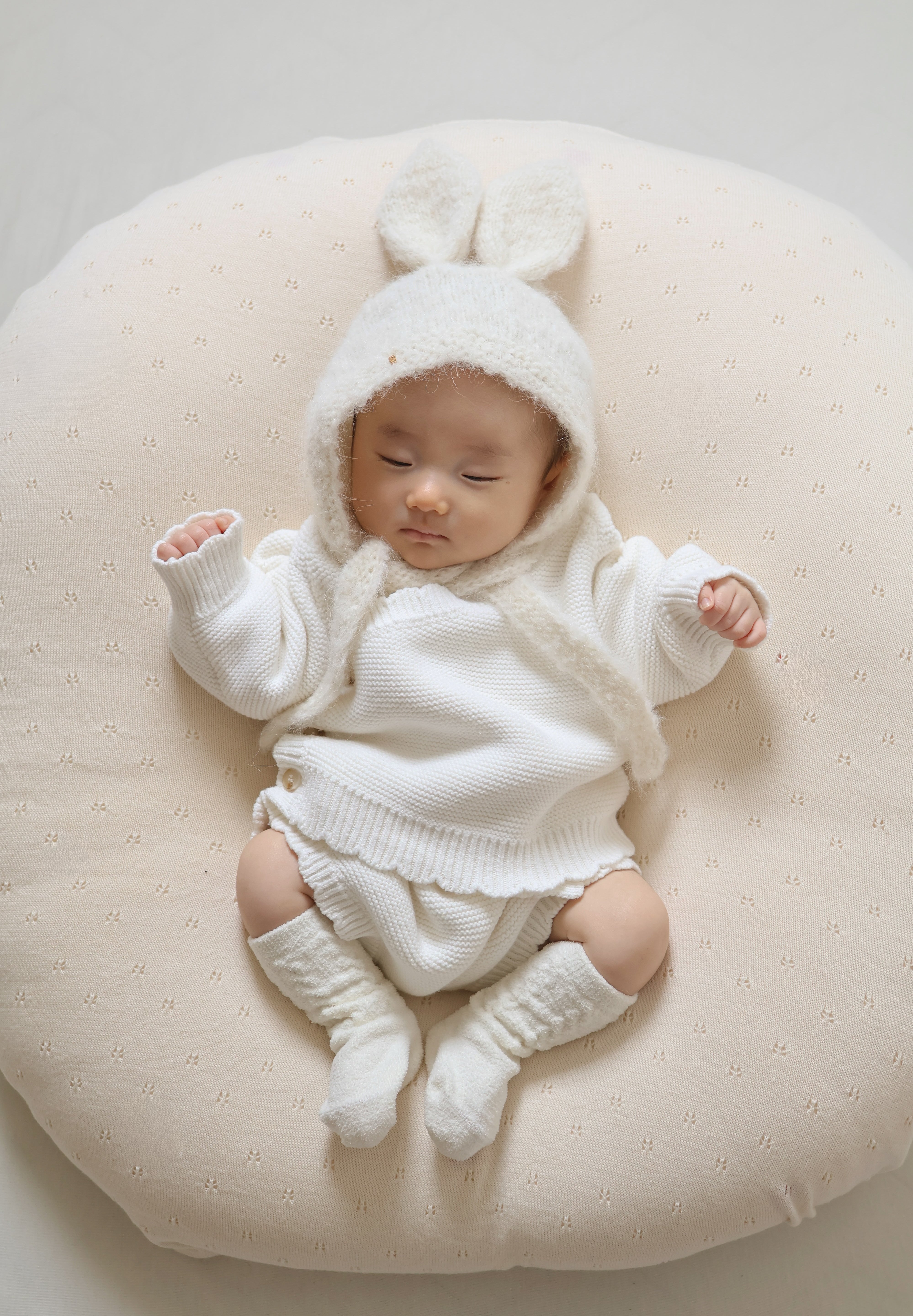 ミルキーニット ベビーセット