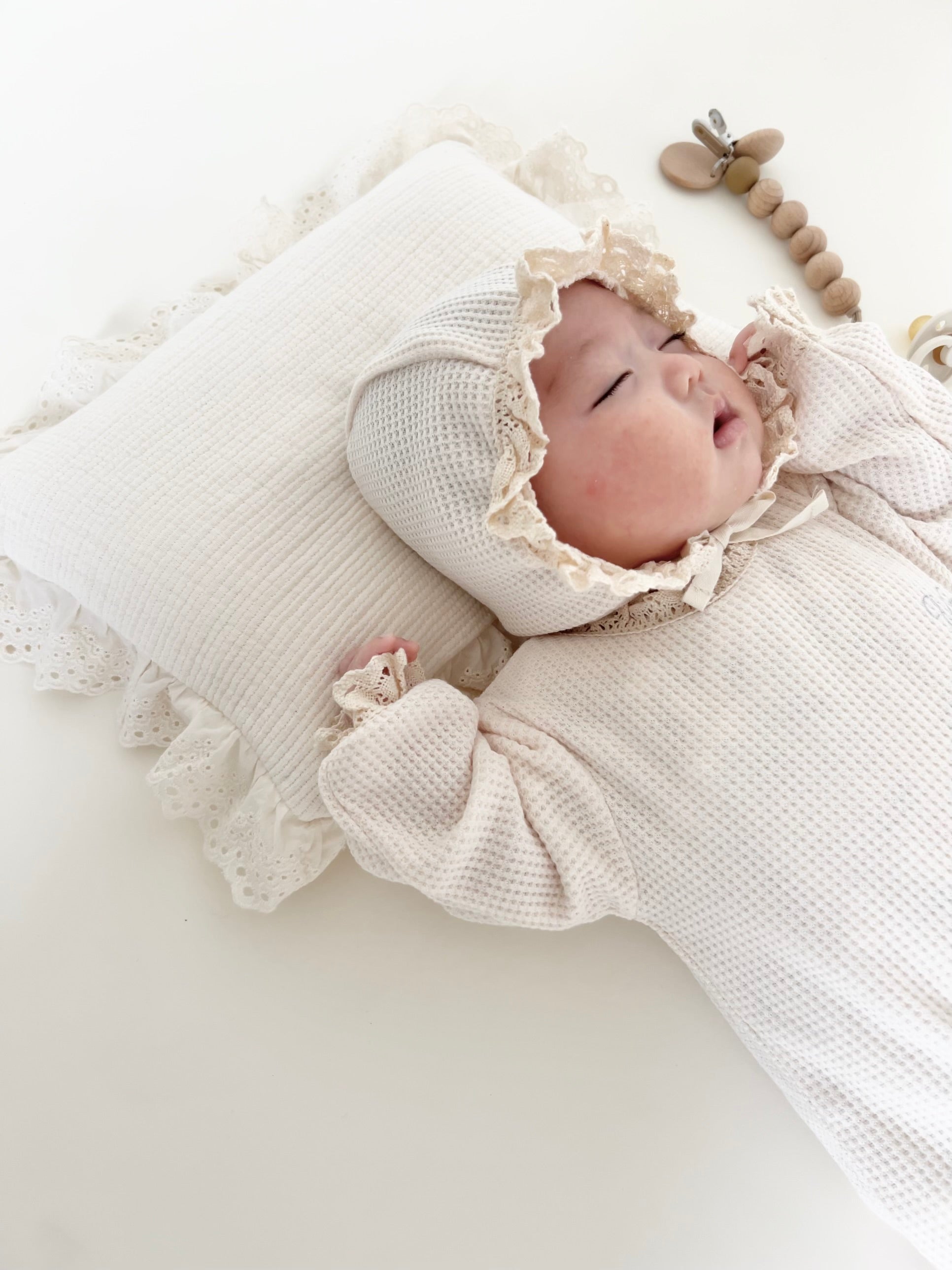 UL ORIGINAL：ニューボーンワッフルロンパースセット – ululu