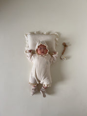 UL ORIGINAL：ニューボーンワッフルロンパースセット