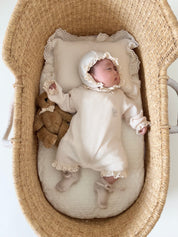 UL ORIGINAL：ニューボーンワッフルロンパースセット