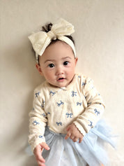 チュールスカートロンパース