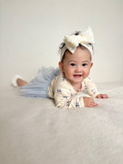 チュールスカートロンパース