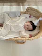 【新作】ケーブル編みカバーオール