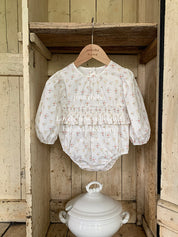 【新作20日(金) 10:00販売】プティフルール フリルロンパース｜ワンピース