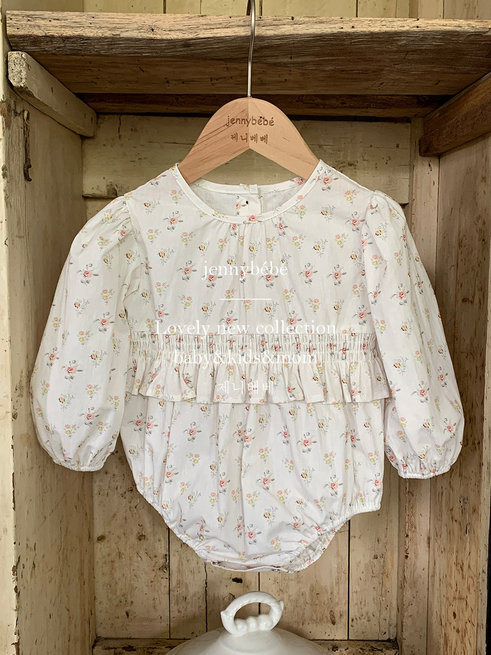 【新作20日(金) 10:00販売】プティフルール フリルロンパース｜ワンピース